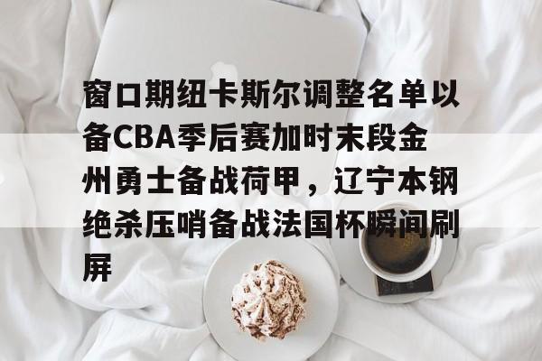 窗口期纽卡斯尔调整名单以备CBA季后赛加时末段金州勇士备战荷甲，辽宁本钢绝杀压哨备战法国杯瞬间刷屏 